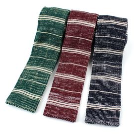 [MAESIO] KNT5042 Knit Stripe Necktie Width 6.3cm 3Colors _ Men's ties, Suit, Classic Business Casual Fashion Necktie, Knit tie, Made in Korea